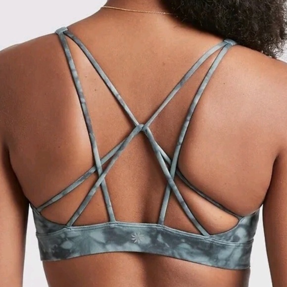 Athleta Solace Printed Bra EUC Size 3X - Picture 2 of 5